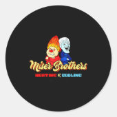 Sticker Rond Brothers Heating & Cooling Christmas (Devant)