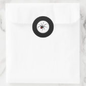 Sticker Rond Brouillard d'insectes (Sac)