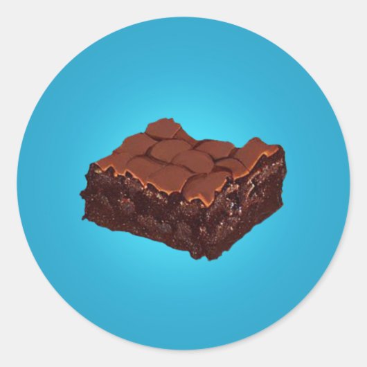 Sticker Rond Brownie (Devant)