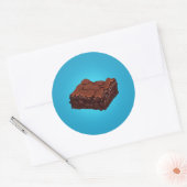 Sticker Rond Brownie (Enveloppe)