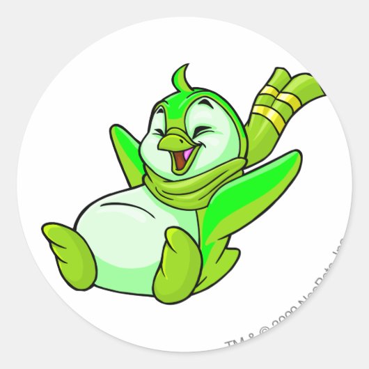 Sticker Rond Bruce Gilling (Devant)