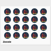 Sticker Rond Bruit (Feuille)