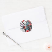 Sticker Rond Bruleur "Irish Terrier" (Enveloppe)