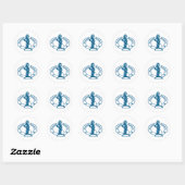 Sticker Rond bruxelles (Feuille)
