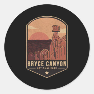 Sticker Rond Bryce Canyon National Park Bryce Canyon