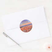 Sticker Rond Bryce Canyon Utah (Enveloppe)