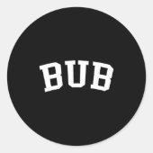 Sticker Rond Bub  (Devant)