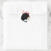 Sticker Rond Bubble Bee (Sac)