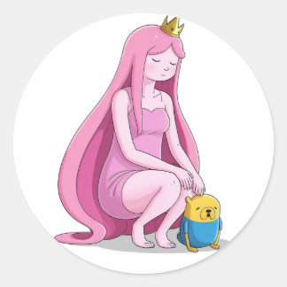 Sticker Rond Bubblegum triste