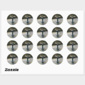 Sticker Rond Bubblers Benson Portland #1 (Feuille)