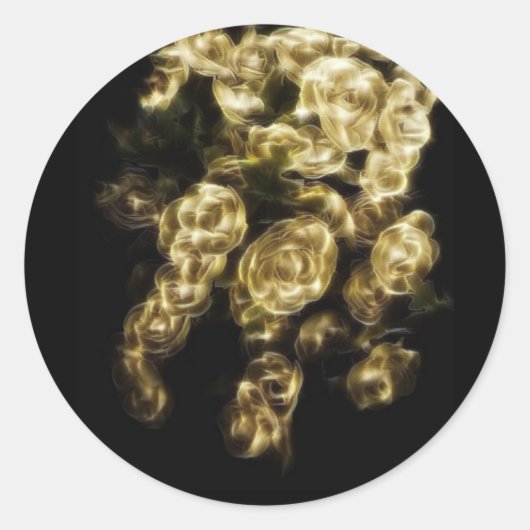 Sticker Rond Bud Gilt (Devant)