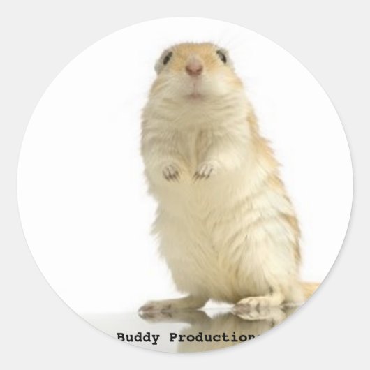 Sticker Rond Buddy Sticker, Buddy Productions (Devant)