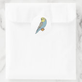 Sticker Rond Budgie (Sac)