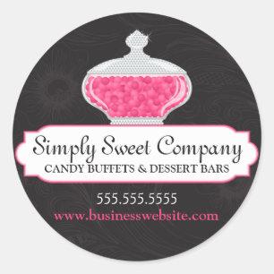 Sticker Rond Buffet sucré et dessert