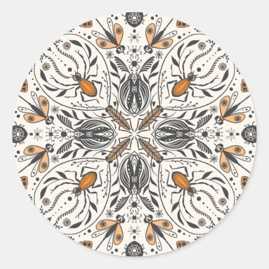 Sticker Rond Bugs (Devant)