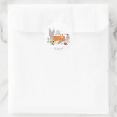 Sticker Rond BUGS BUNNY BUILDERS™| BUGS BUNNY™ Sketch Art (Sac)