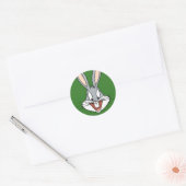 Sticker Rond BUGS BUNNY™ Smiling Face (Enveloppe)