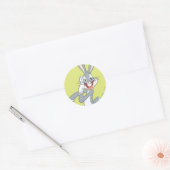 Sticker Rond BUGS BUNNY™ Whispering 2 (Enveloppe)