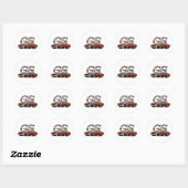 Sticker Rond Buick GS_brown (Feuille)