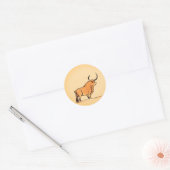 Sticker Rond Bull (Enveloppe)
