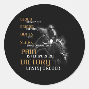 Sticker Rond Bull Riders Pain Est Temporaire Bull Riding Ouest