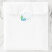 Sticker Rond Bulles de savon (Sac)