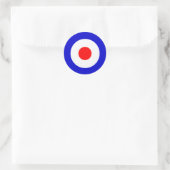Sticker Rond Bullseye (Sac)