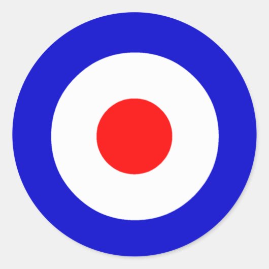 Sticker Rond Bullseye (Devant)