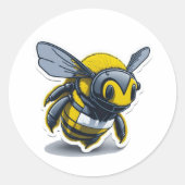 Sticker Rond Bumble (Devant)