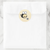 Sticker Rond Bumble Bee (Sac)