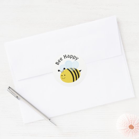 Sticker Rond Bumblebee (Enveloppe)