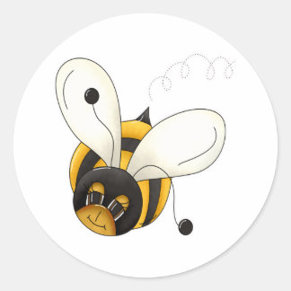 Sticker Rond Bumblebee