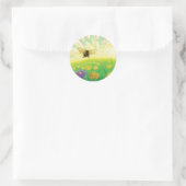 Sticker Rond Bumblebee sur l'Horizon (Sac)