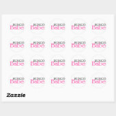 Sticker Rond Bunco Babe (Feuille)