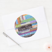 Sticker Rond Bunco Babe (Enveloppe)