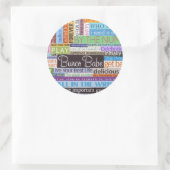 Sticker Rond Bunco Babe (Sac)