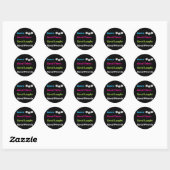 Sticker Rond bunco bons amis #2 (Feuille)