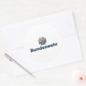 Sticker Rond Bundeswehr Emblem (Enveloppe)