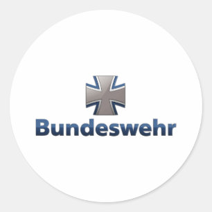 Sticker Rond Bundeswehr Emblem