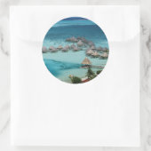 Sticker Rond Bunglows of Beachcomber (Sac)