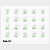 STICKER ROND BUNNY™ (Feuille)