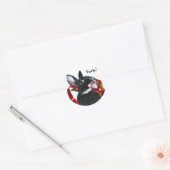 Sticker Rond Bunny (Enveloppe)