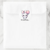 Sticker Rond Bunny (Sac)