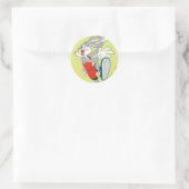 Sticker Rond BUNNY™ Slam (Sac)