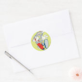 Sticker Rond BUNNY™ Slam (Enveloppe)