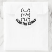 Sticker rond Bunny x 6 (Sac)