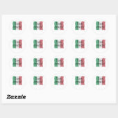 Sticker Rond Buon appetito (Feuille)
