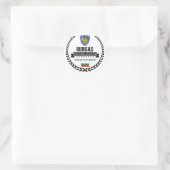 Sticker Rond Burgas (Sac)