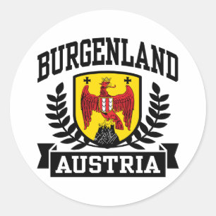 Sticker Rond Burgenland Autriche