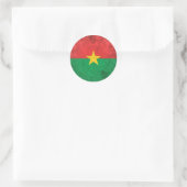 Sticker Rond Burkina Faso (Sac)